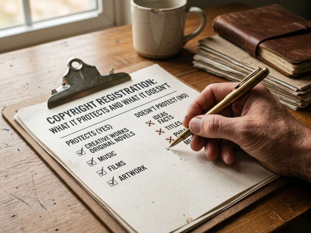 Copyright Registration What It Protects and What It Doesn't